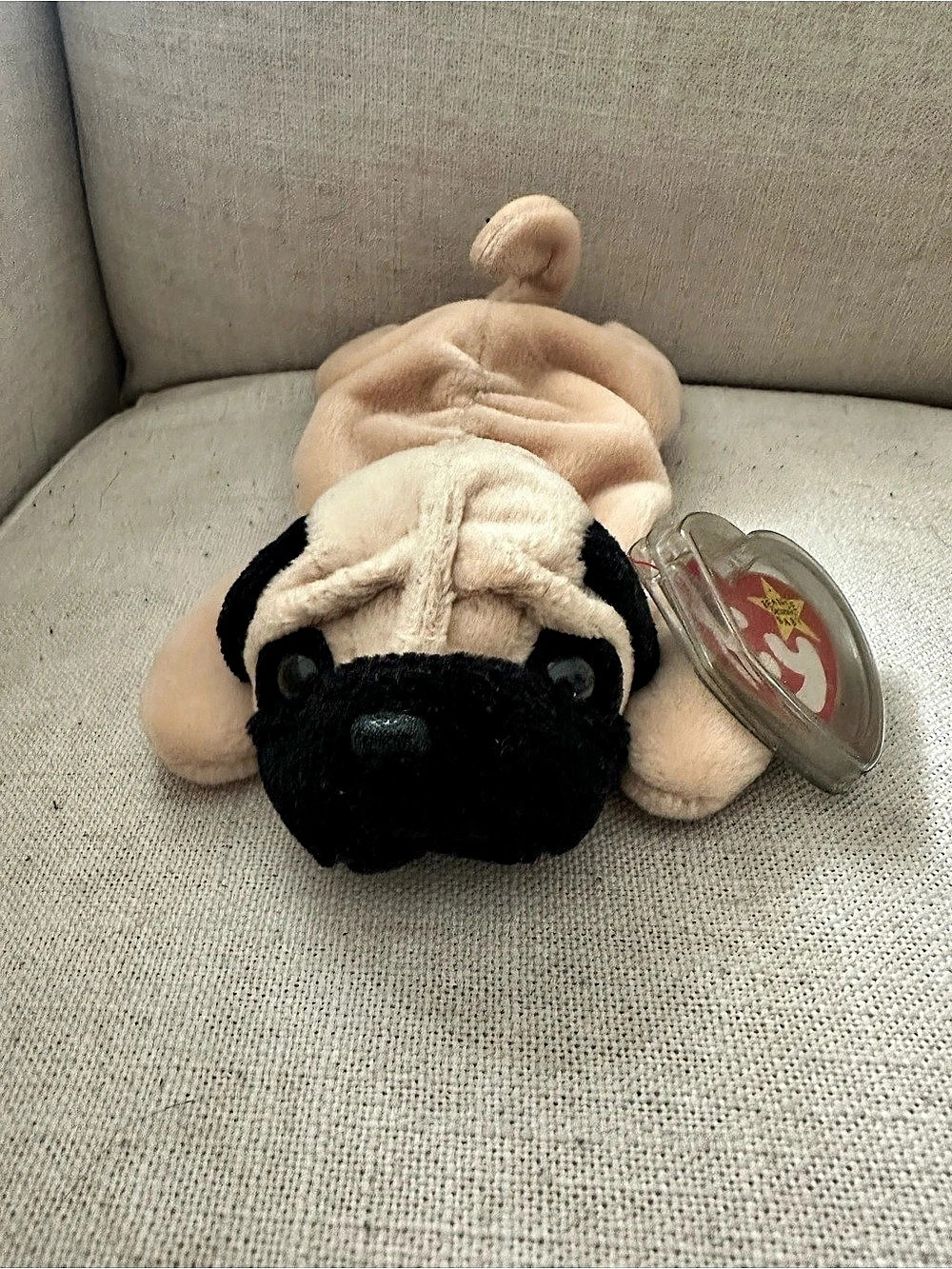 Ty Pugsly the Pug Plush Dog Stuffed Animal